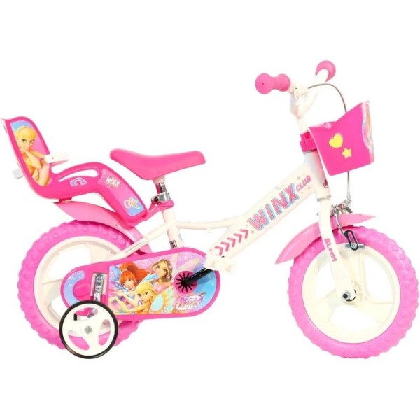 DINO Bikes - Dětské kolo 12” Winx