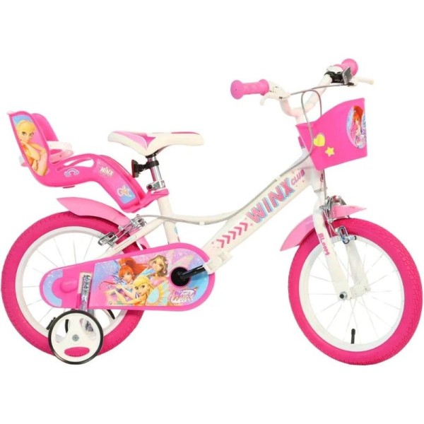 DINO Bikes - Dětské kolo 14” Winx