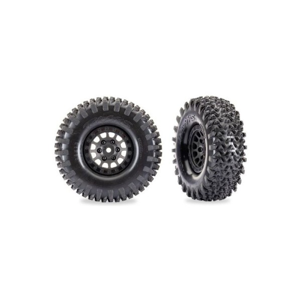 Traxxas kolo 1.3”, disk Method 105 Beadlock, pneu Stone Claw (2)